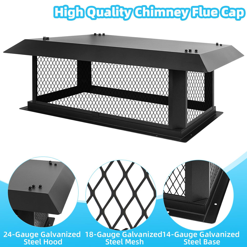 17" x 41" Chimney Cap M95061