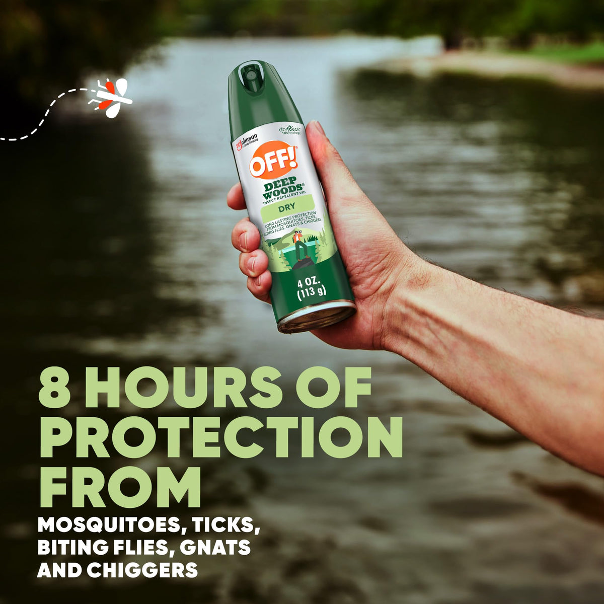 Insect & Mosquito Repellent Bug Spray 4 oz 2-Pack L536