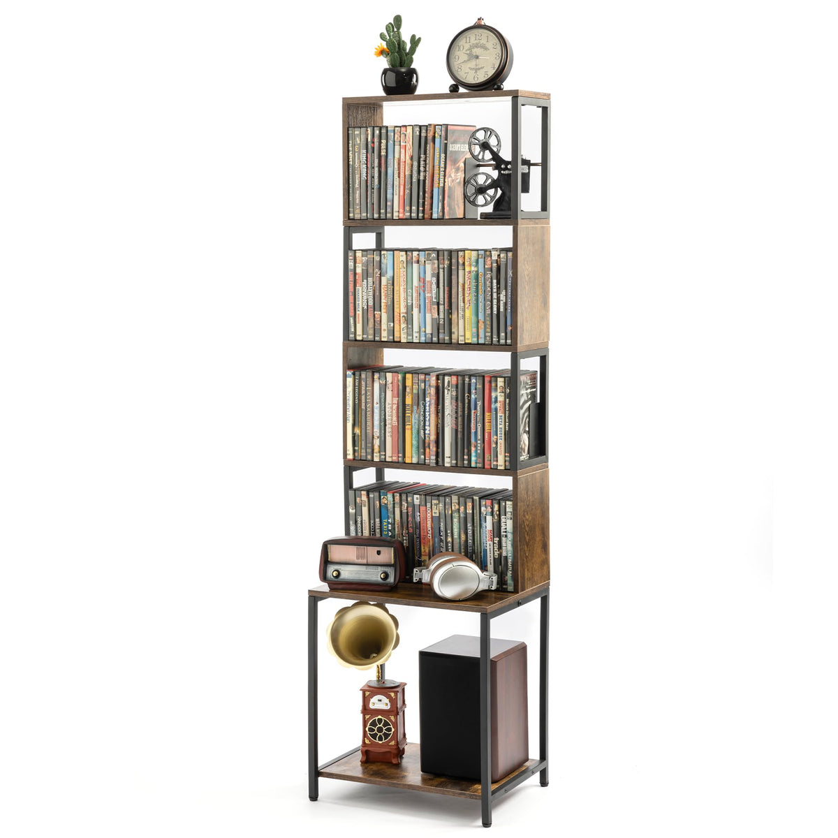 6-Tier CD DVD Storage Rack A7824