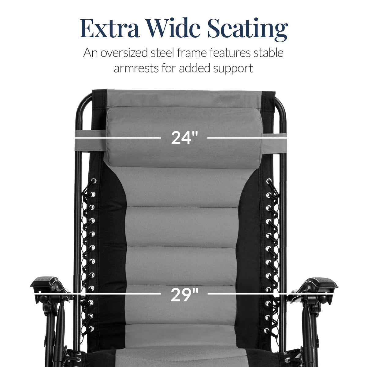 Oversized Padded Zero Gravity Chair Recliner X72701