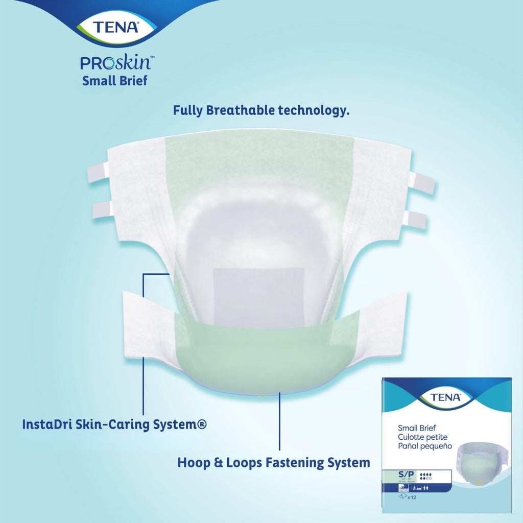 Small Heavy Absorbency Disposable Brief G8265