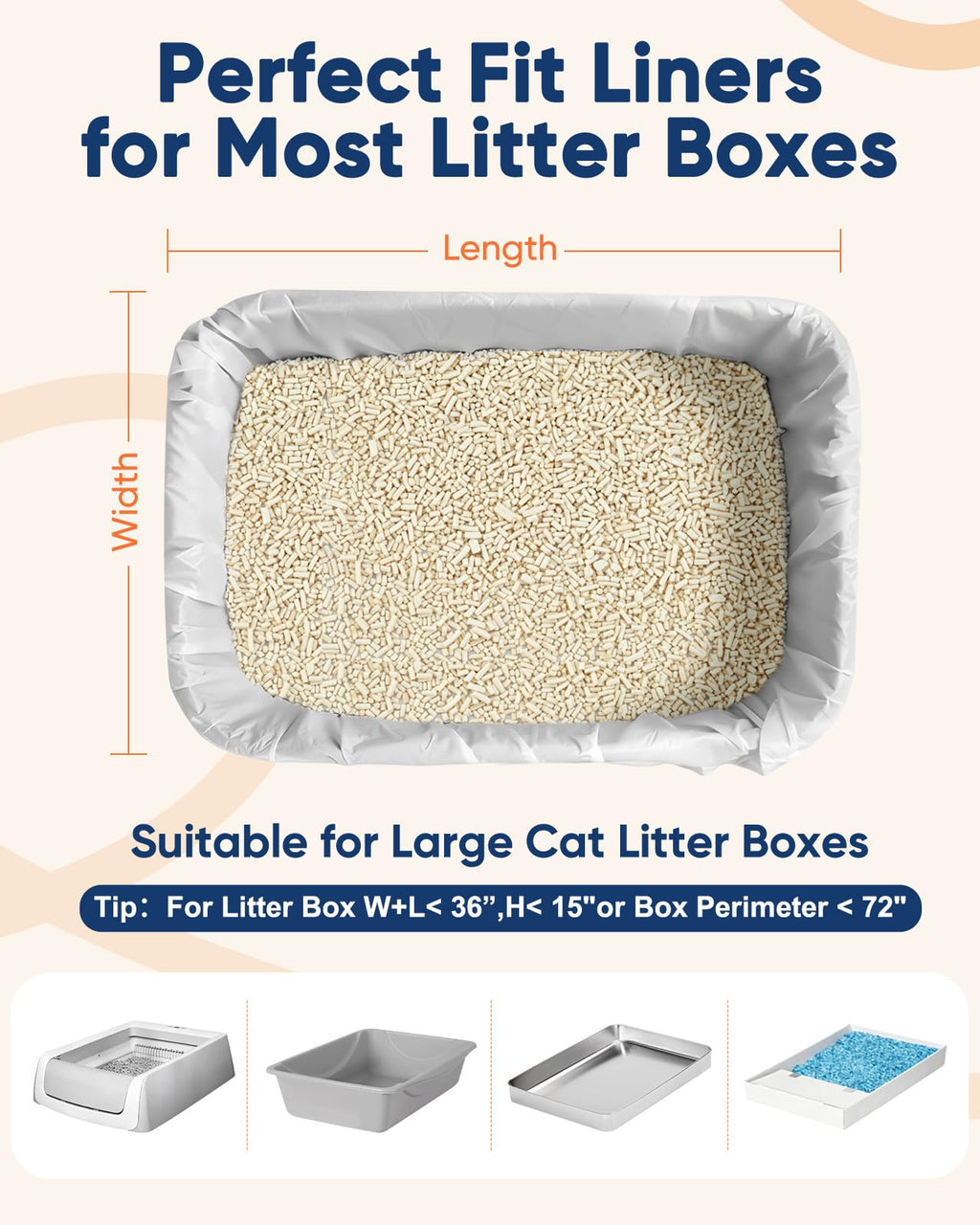 24 Pack Litter Box Liners L8968