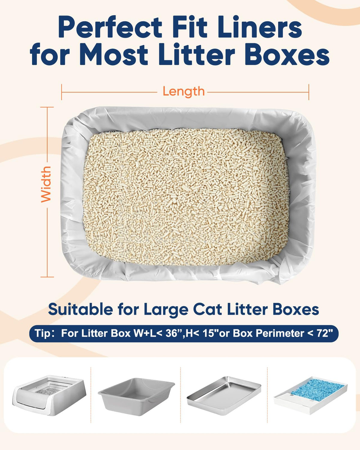 24 Pack Litter Box Liners L8968
