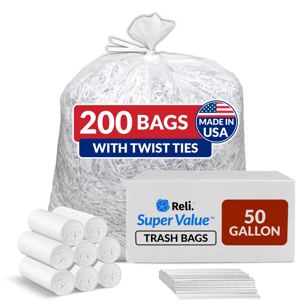 50 Gallon Heavy Duty Trash Bags T22370