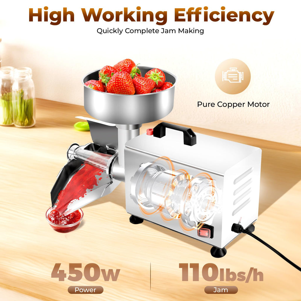 450W Stainless Steel Tomato Strainer Machine J257932