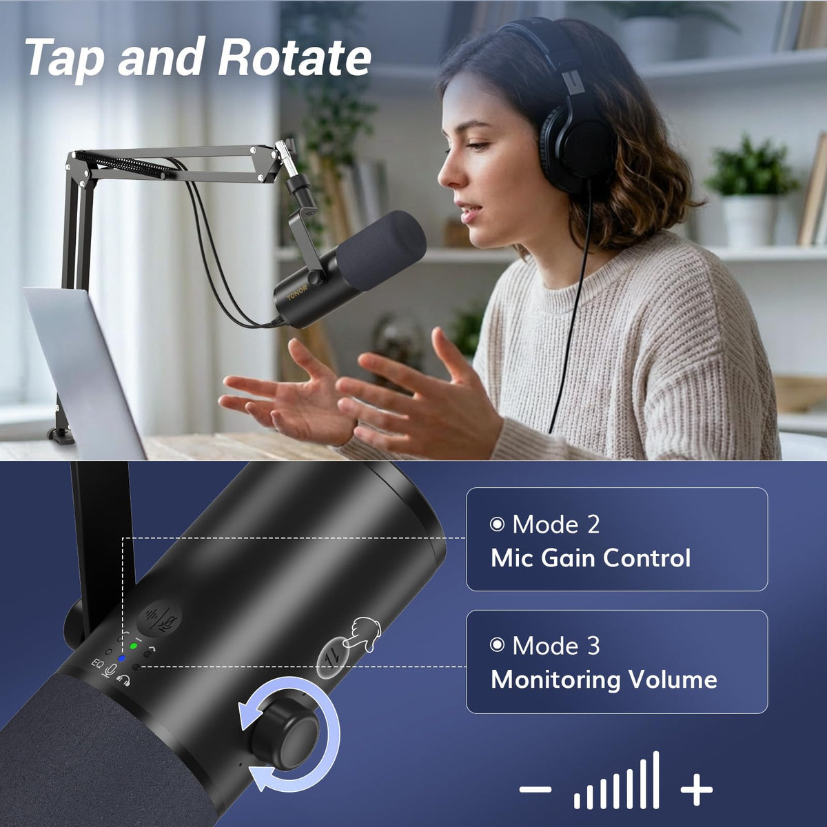 Dynamic Podcast Microphone R819112