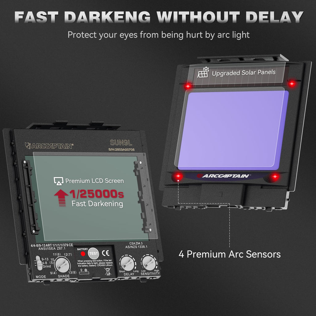 Auto Darkening Welding Helmet M1112