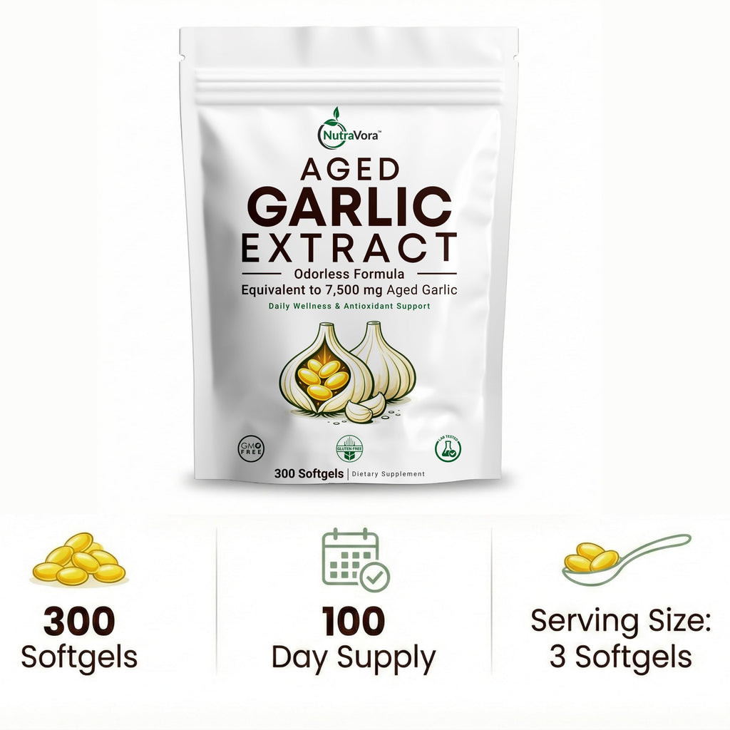 Aged Garlic Extract Softgels, 300 Softgels J204