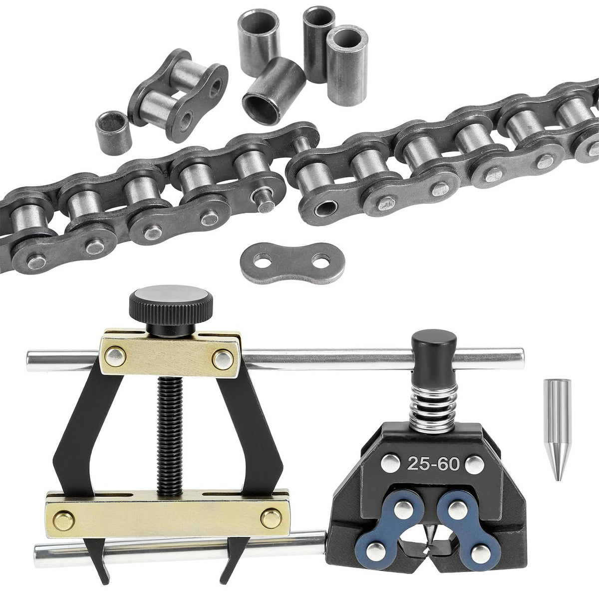 Carbon Steel Roller Chain Tools Kit K195