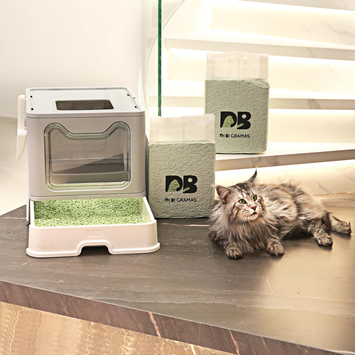 Natural Tofu Cat Litter 12LB Q16343