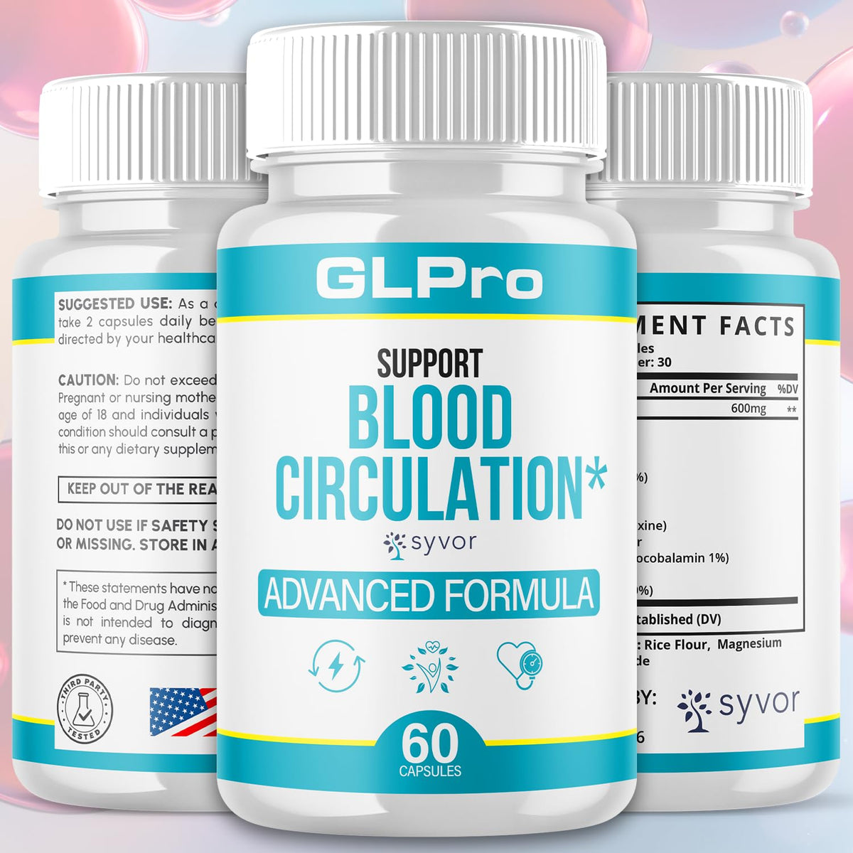 Blood Capsules 120 Capsules K454