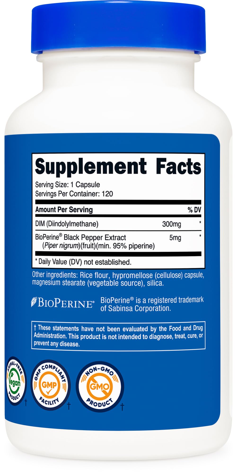 300mg 120 Vegetarian Capsules S37749