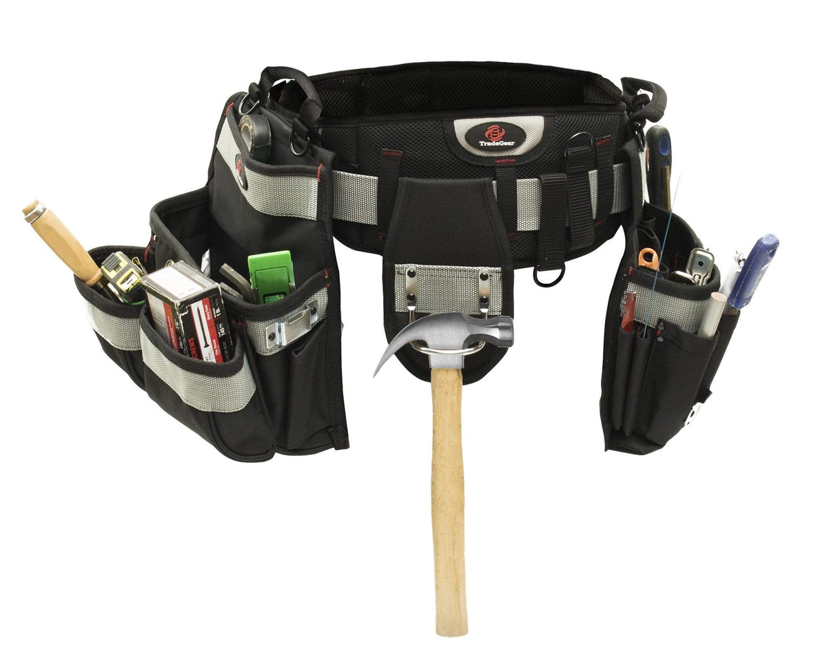 Electrician's Belt & Bag Combo Heavy Duty Fits Sizes S - L (26"-40") A579485