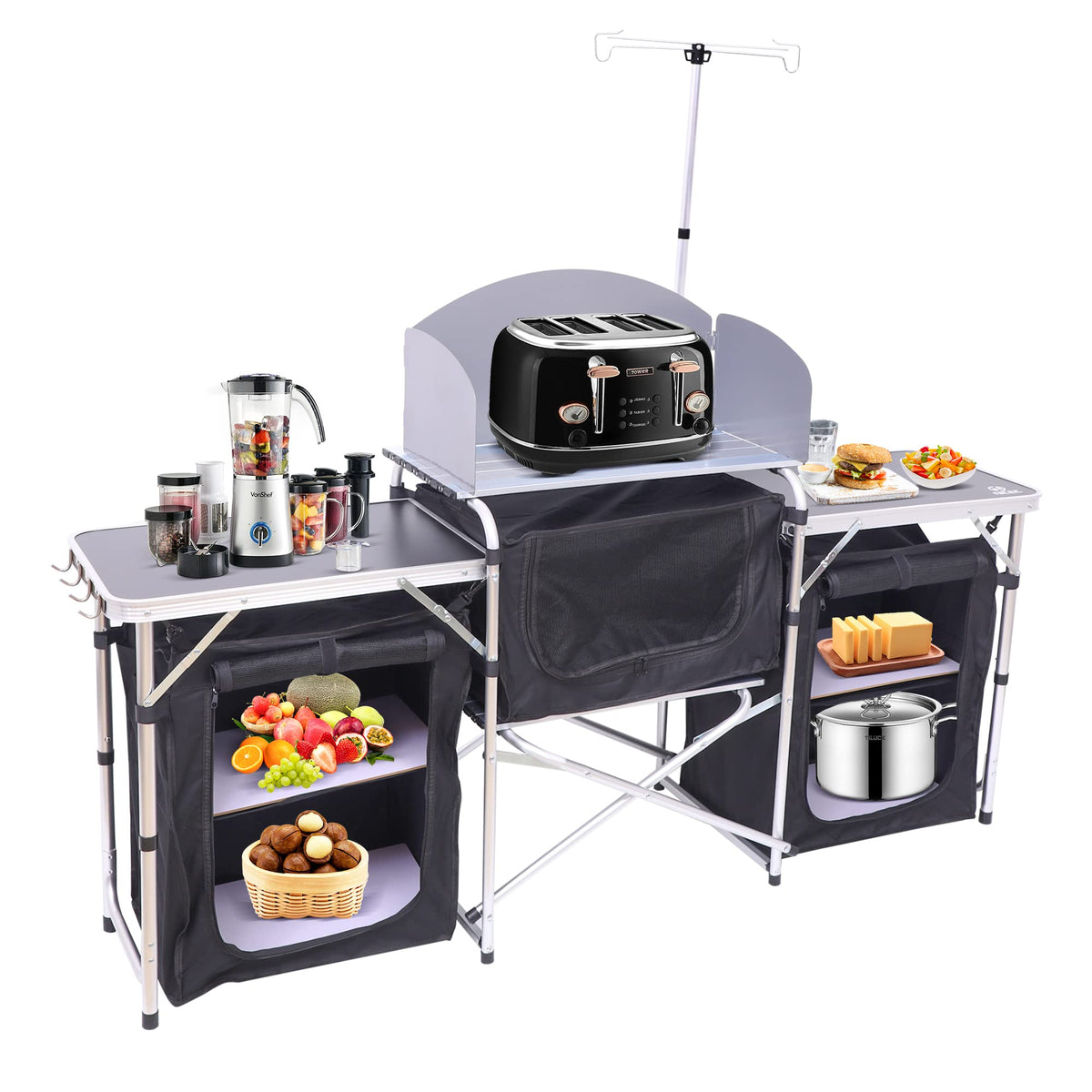 Folding Camping Cook Table W222