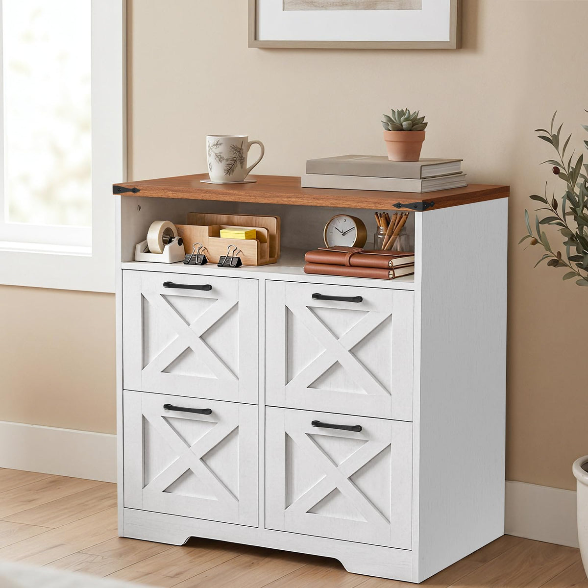 4 Drawer File Cabinet L548758