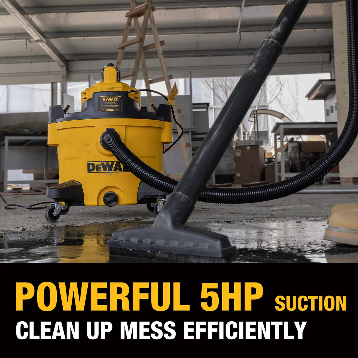 Shop Vacuum Wet and Dry 9 Gallon 5 HP with Detachable Blower P24558