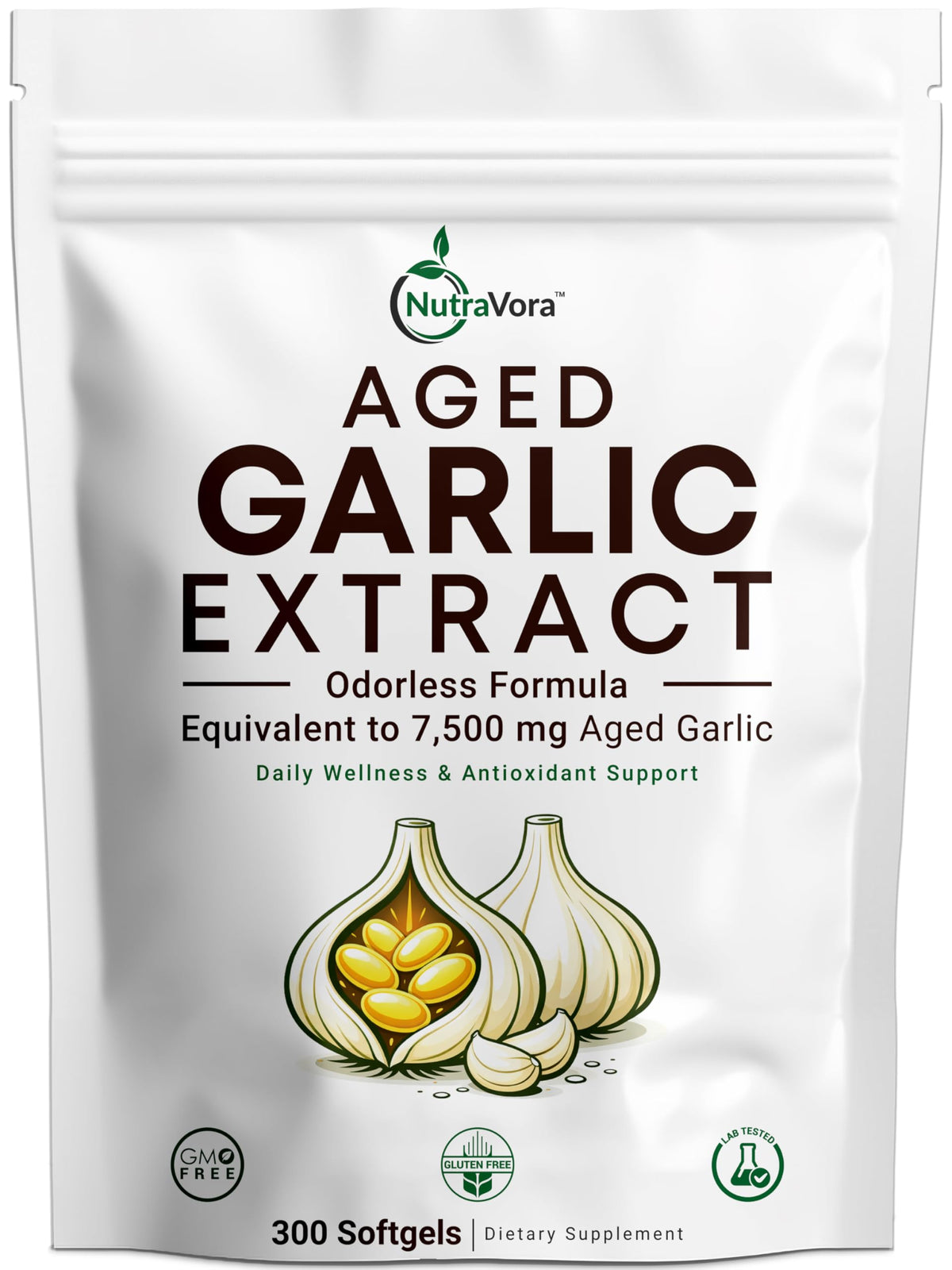 Aged Garlic Extract Softgels, 300 Softgels J204