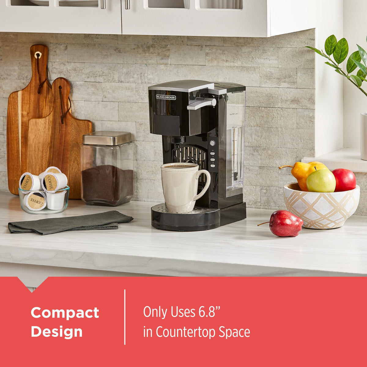 Single Serve K-Cup Brewer with 50oz Water Reservoir O340