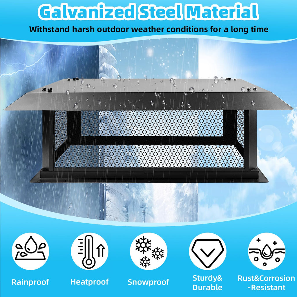 17" x 41" Chimney Cap M95061