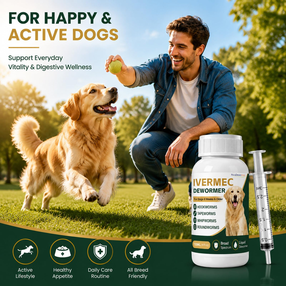 Broad Spectrum Dog Dewormer Z7317