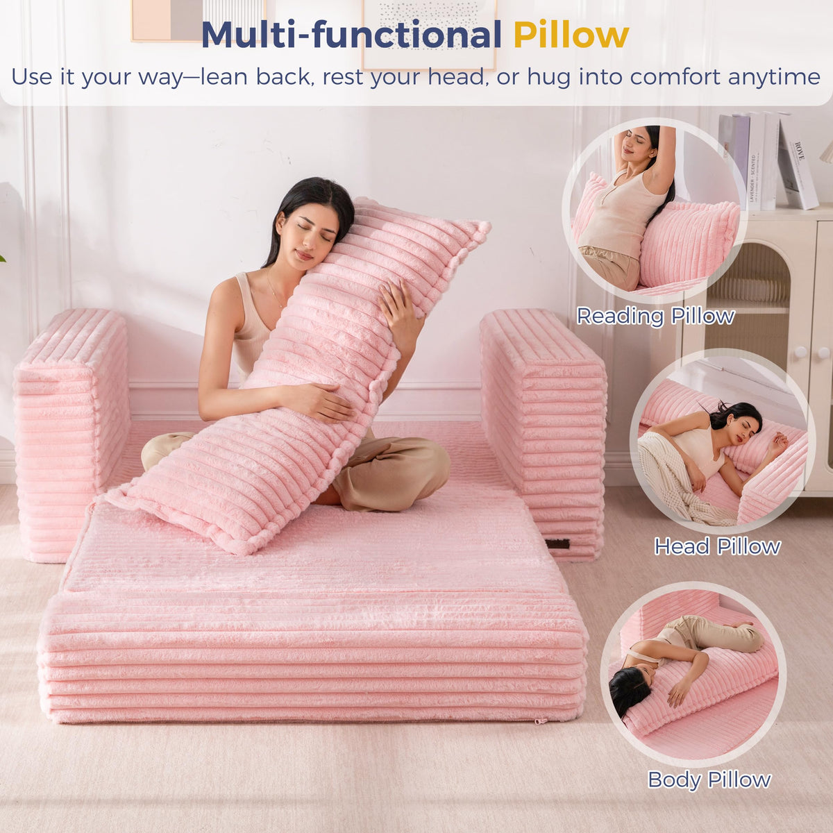 Convertible Sofa Bed X18575