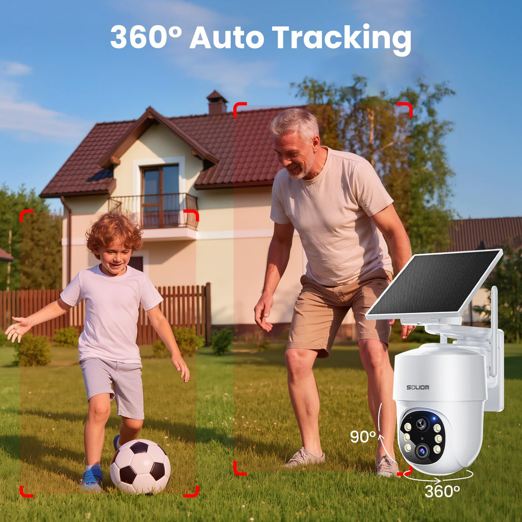 5MP Wireless Outdoor Security Cameras 4-Cam Kit X7857