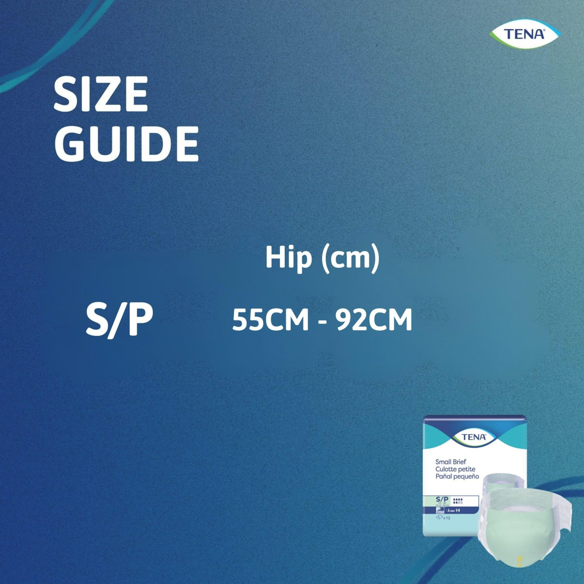 Small Heavy Absorbency Disposable Brief G8265