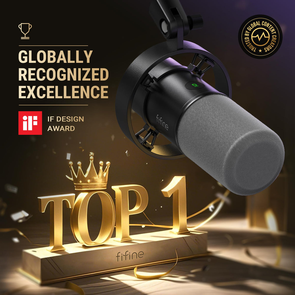 Dynamic XLR USB Microphone D627