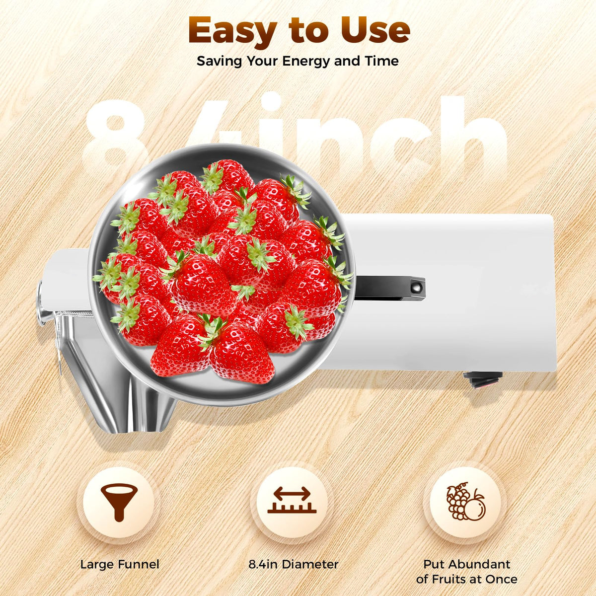 450W Stainless Steel Tomato Strainer Machine J257932