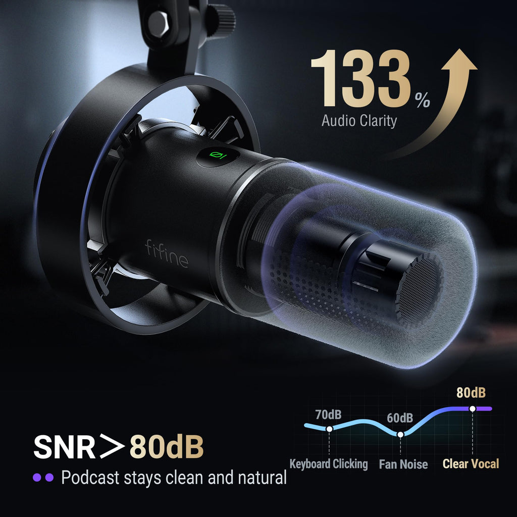 Dynamic XLR USB Microphone D627