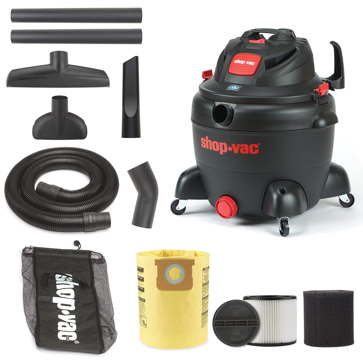 16 Gallon 6.5 Peak HP Wet/Dry Vac with Blower H2693