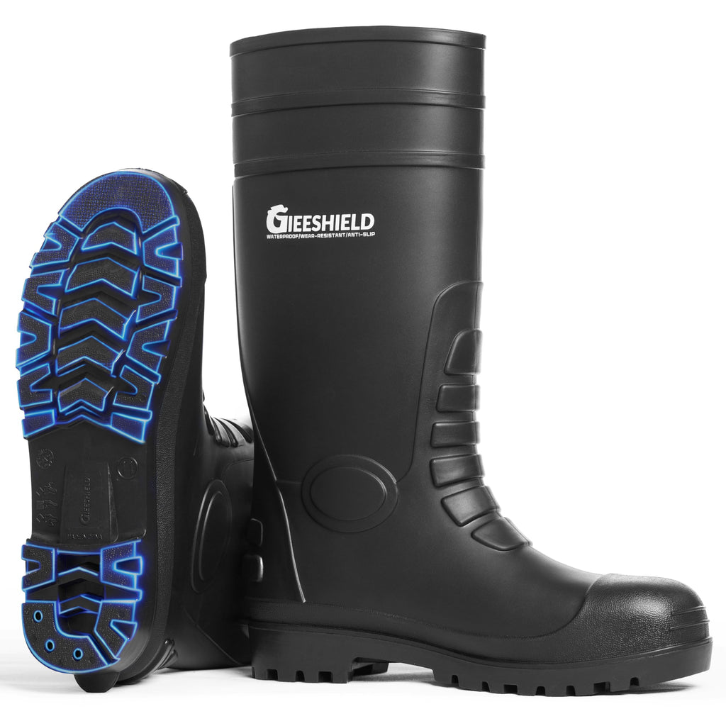 PVC Waterproof Slip-Resistant Rubber Tall Knee Boots Z929778