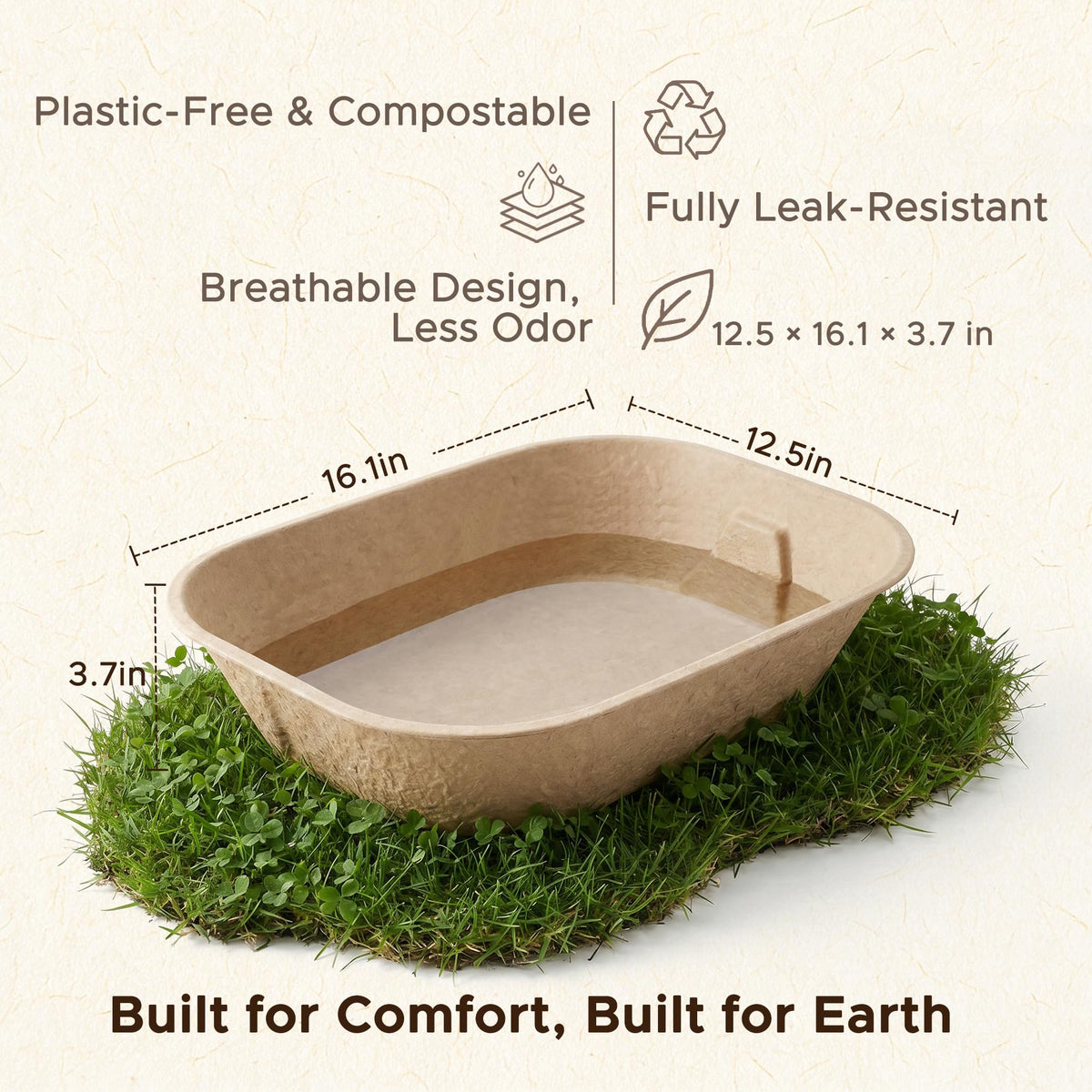 Disposable Litter Box for Kittens V3275