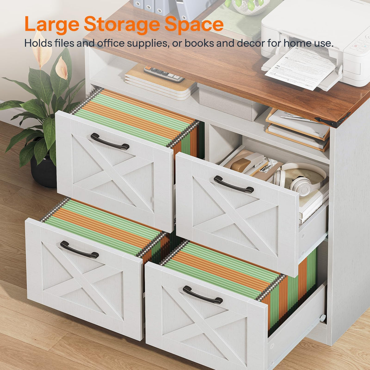 4 Drawer File Cabinet L548758