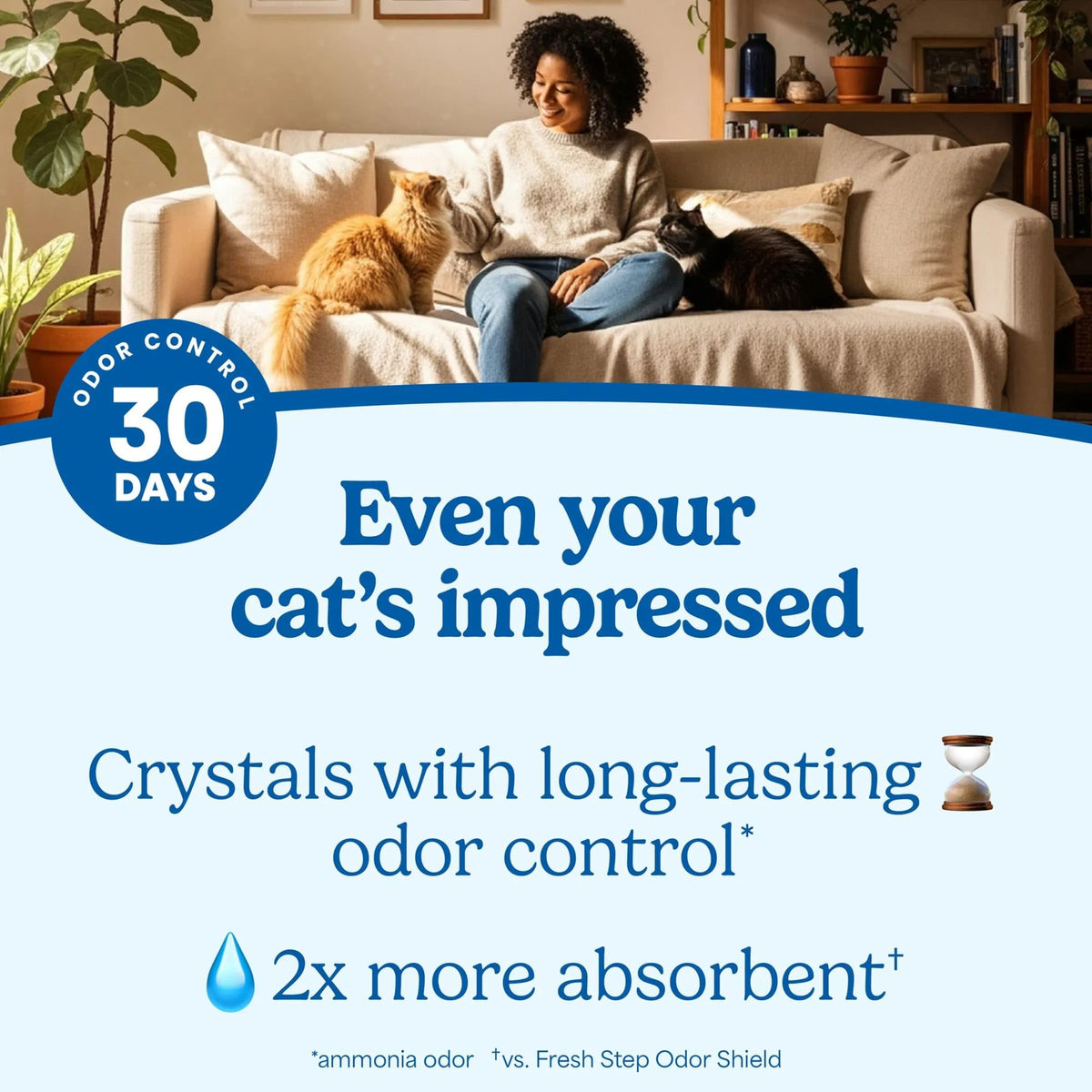 8 lb. 2 Pk Crystal Cat Litter W87991