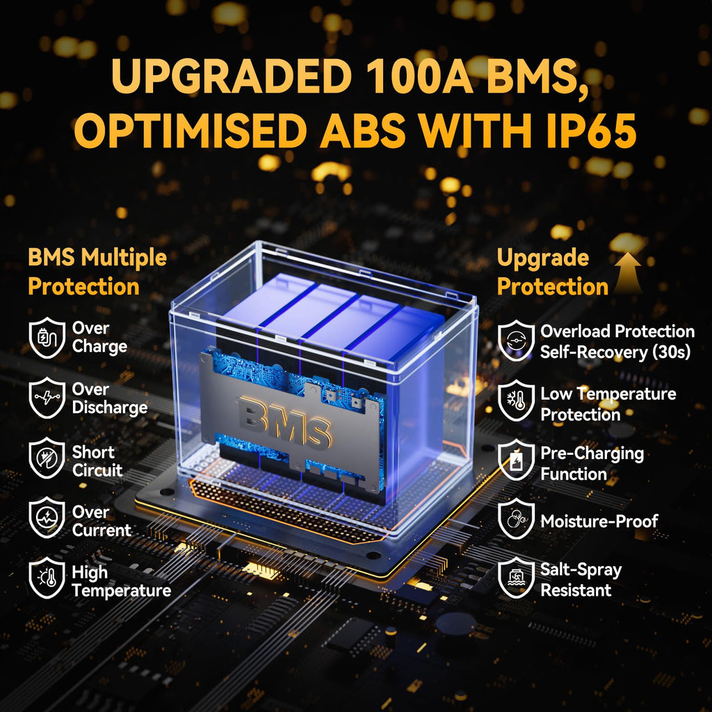12V 100Ah LiFePO4 Lithium Battery A247