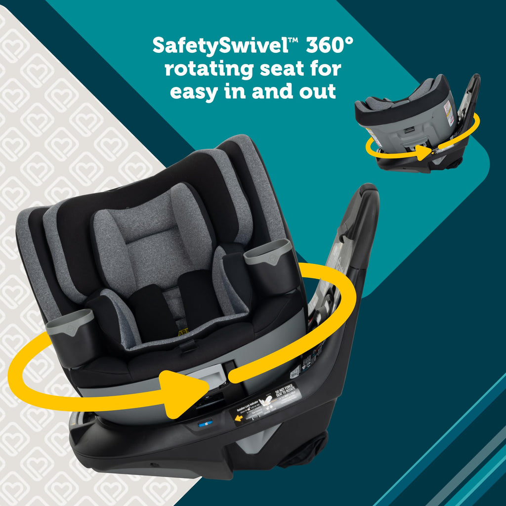 Rotating All-in-One Convertible Car Seat Y85632