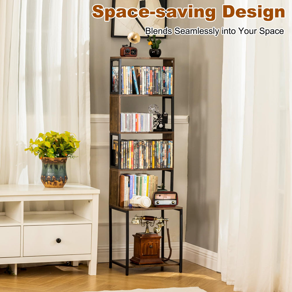 6-Tier CD DVD Storage Rack A7824