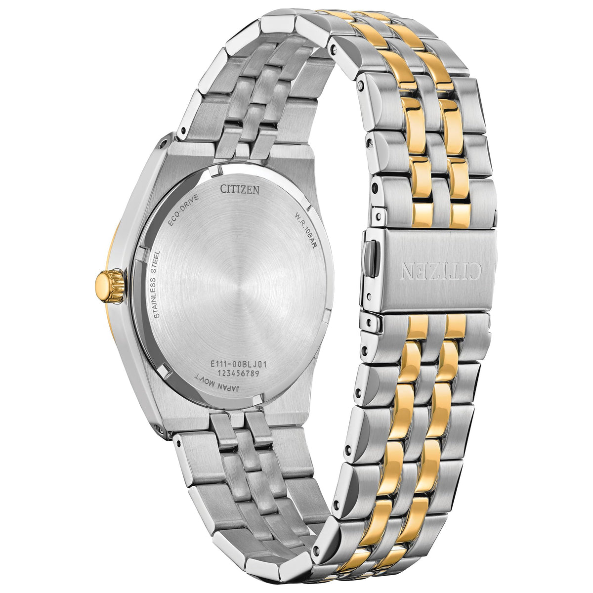 Two-Tone Stainless Steel Diamond Bezel Watch J18342
