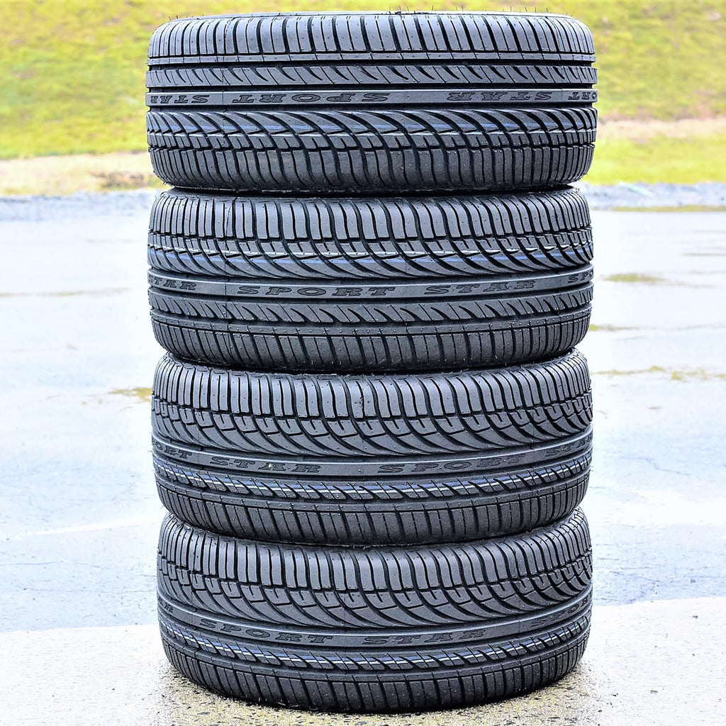 Set of 4 All-Season Passenger Car Performance Radial Tires 195/65R15 91H Q5706