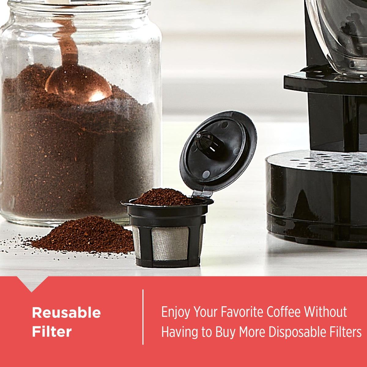 Single Serve K-Cup Brewer with 50oz Water Reservoir O340
