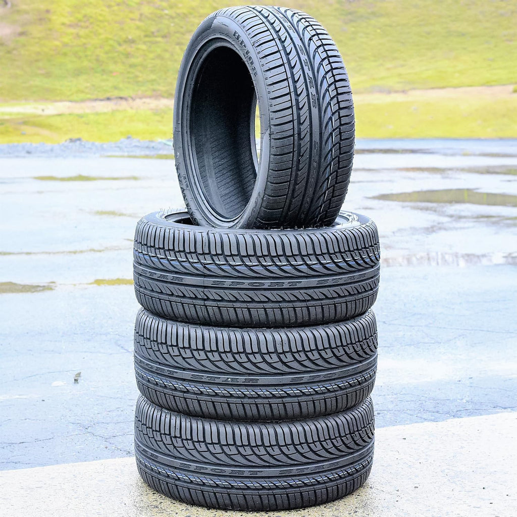 Set of 4 All-Season Passenger Car Performance Radial Tires 195/65R15 91H Q5706