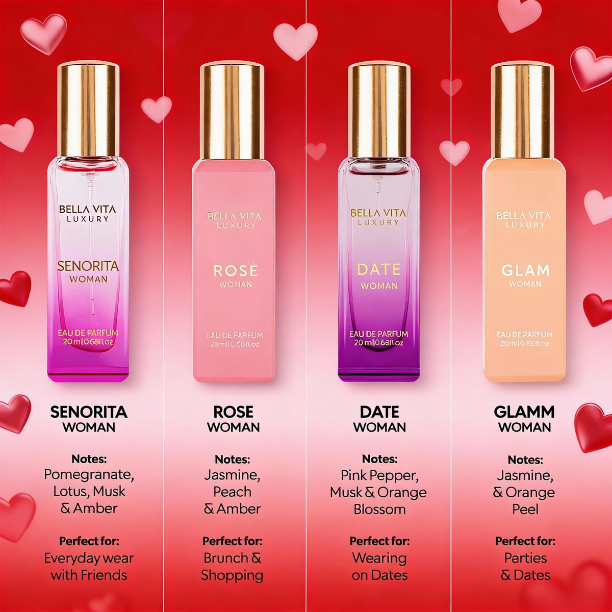 Women's Perfume Gift Set 80ml Y17501