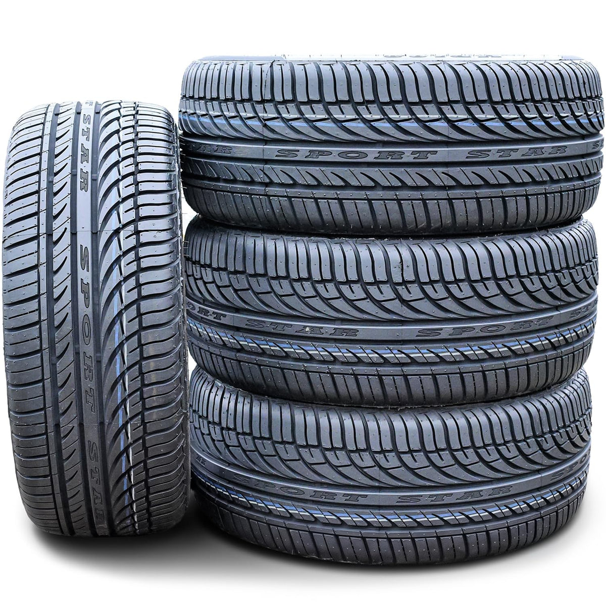 Set of 4 All-Season Passenger Car Performance Radial Tires 195/65R15 91H Q5706