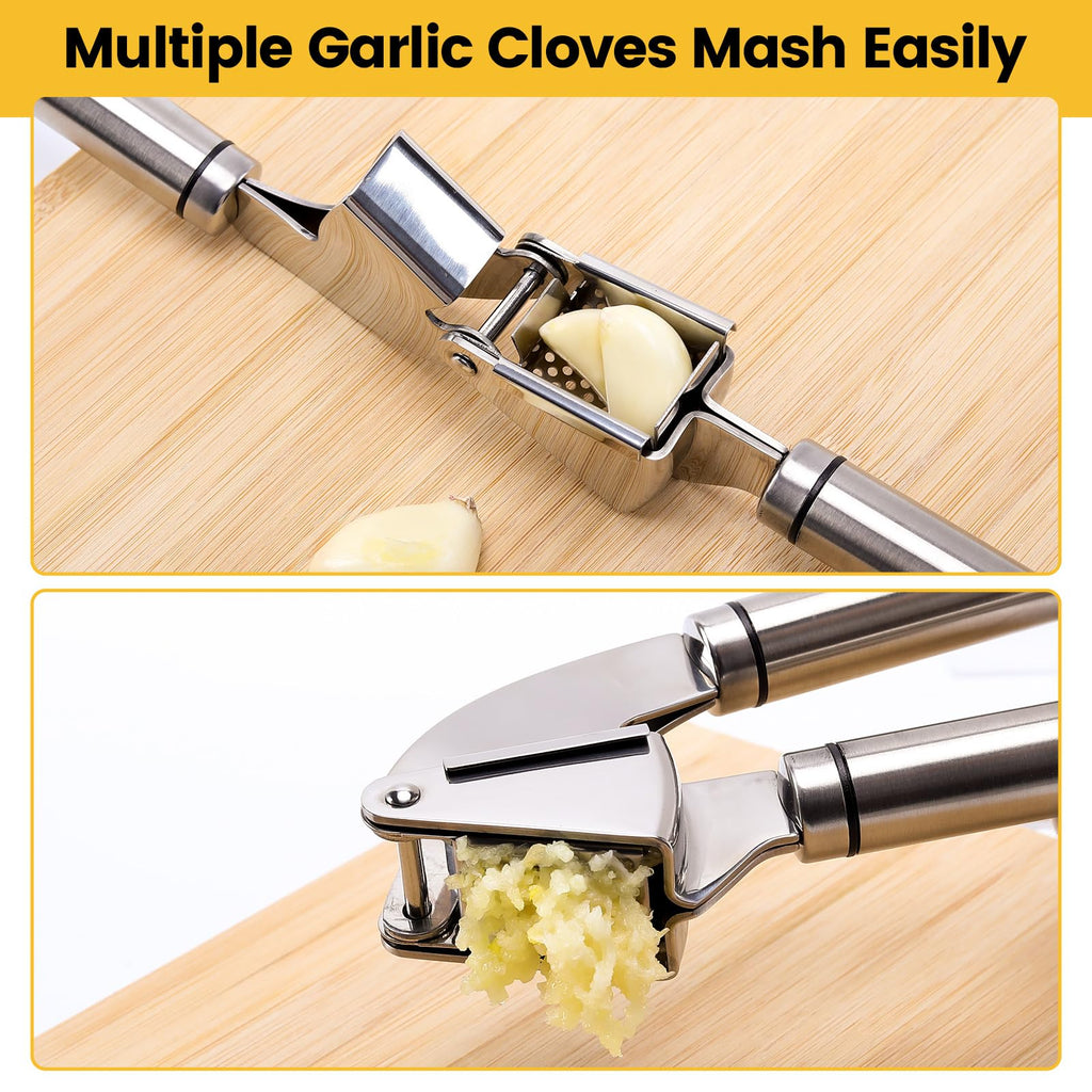 Stainless Steel Garlic Press Mincer P484