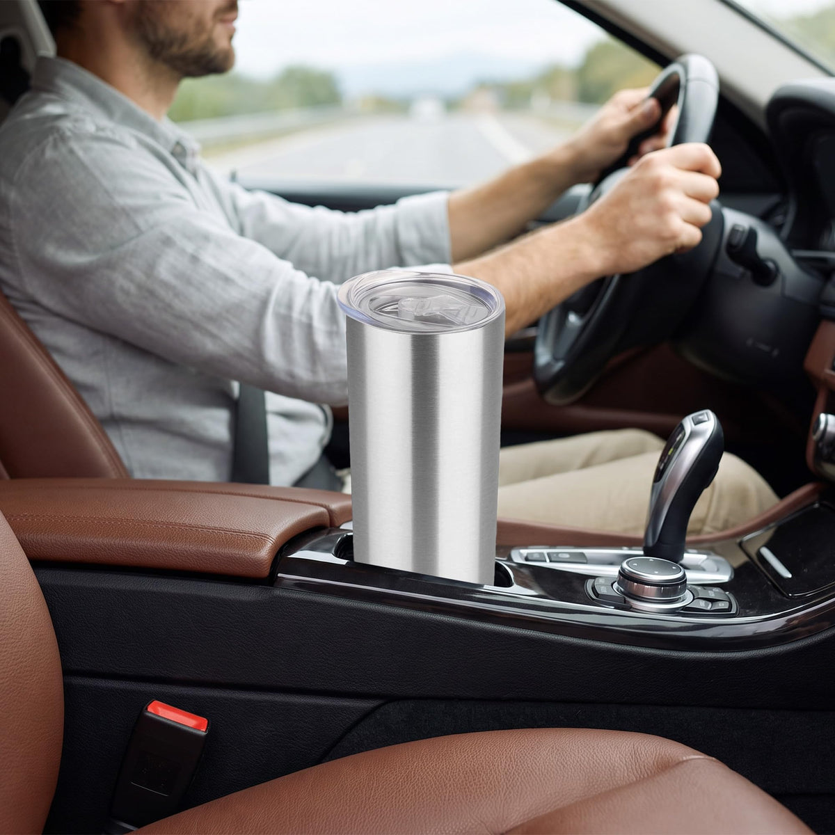 20 oz Stainless Steel Insulated Tumbler with Lid D31491