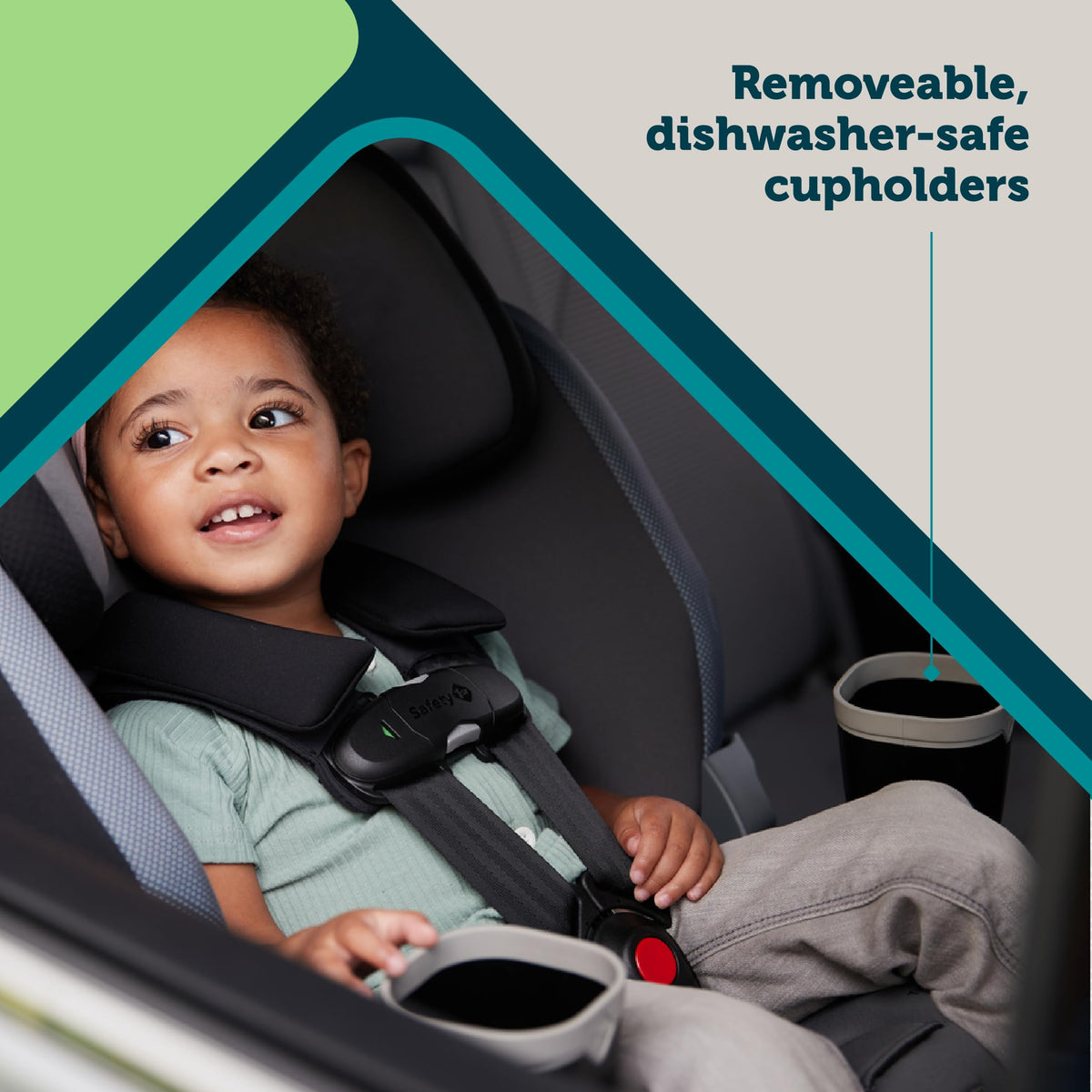 Rotating All-in-One Convertible Car Seat Y85632