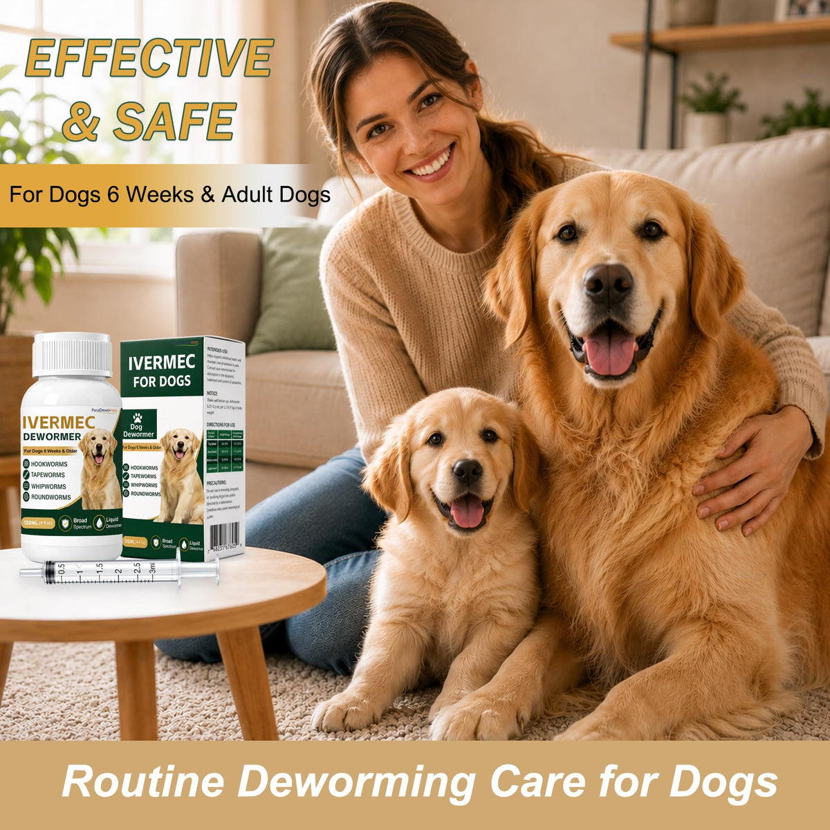 Broad Spectrum Dog Dewormer Z7317