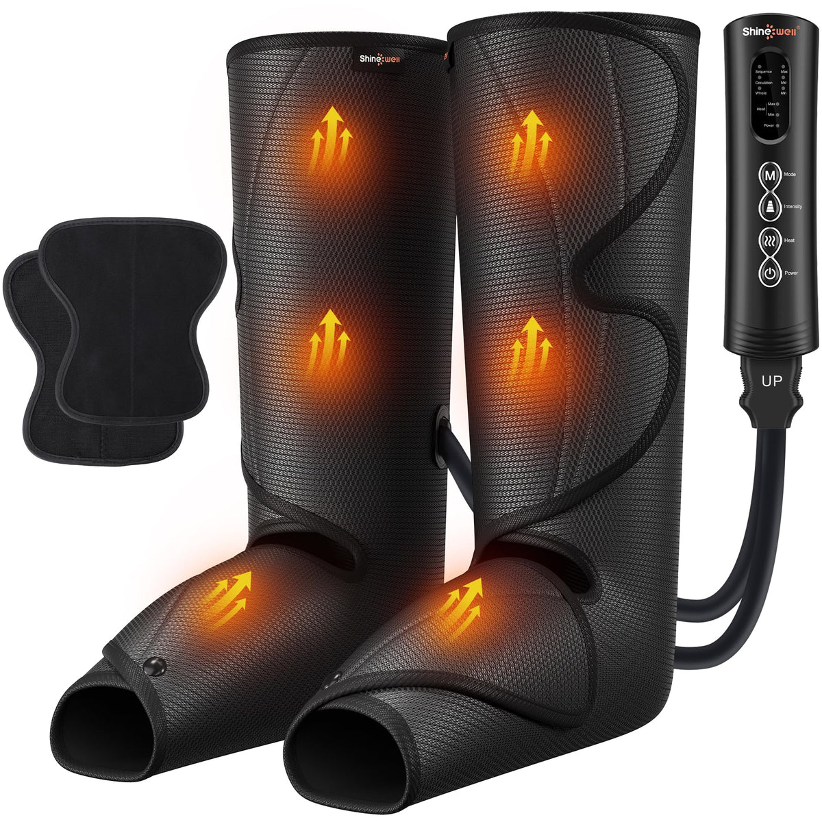 Air Compression Leg Massager with Heat D476