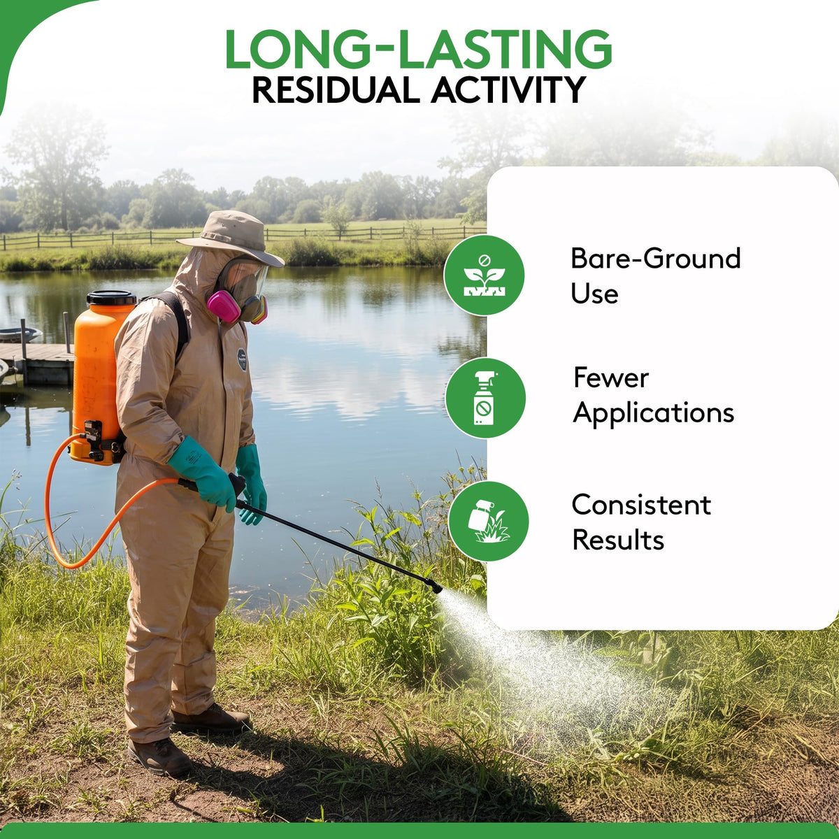 Imazapyr 4 SL Herbicide 2.5 Gallon Liquid Weed Killer C959429
